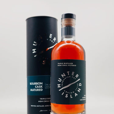 Hunter Island Tasmanian Pot Still Whisky Bourbon Cask Matured 48% ABV