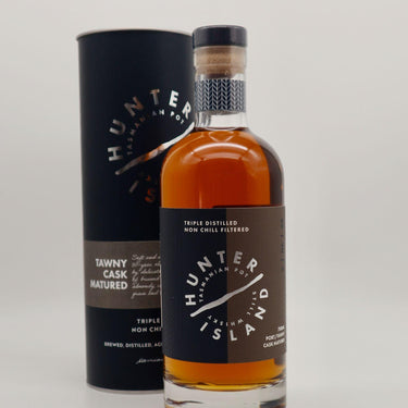 Hunter Island Tasmanian Pot Still Whisky Tawny Cask Matured 46.9% ABV